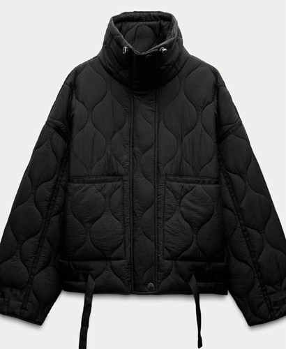 Zara bnwt 2024 black padded - zara,