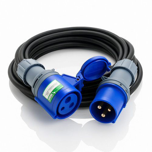 16a pin 230v extension lead - 16a,