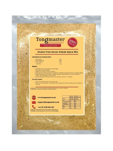 Gluten free doner kebab - gluten,