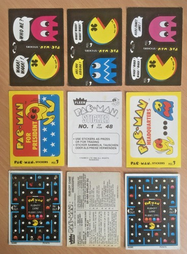 Single stickers cards - single, &