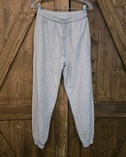 Topshop Women's Joggers Elastic Waist Cuffed Gray Size S (4-6)