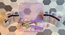 Crop-A-Dile We R Memory Keepers Hole Punch & Eyelet Kit Purple + 6 eyelet stacks