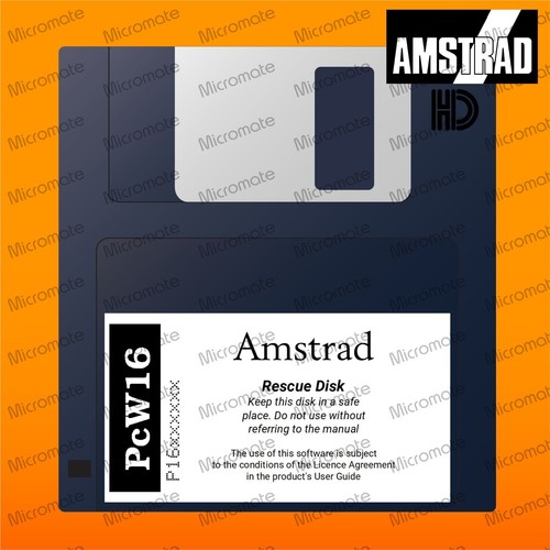 Amstrad pcw system rescue - system,