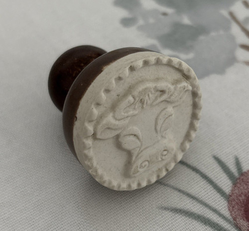 Cow dairy butter stamp - a,
