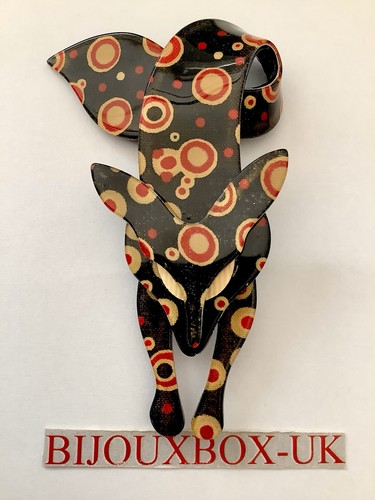Lea stein fox - brooch., best