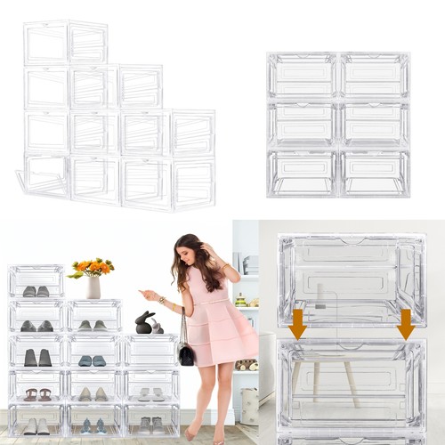 Shoe storage boxes 12 pcs - 6/9/12,