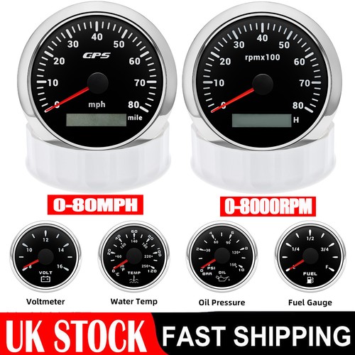 Gauge set 85mm boat gps - 6,