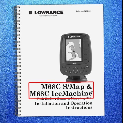 Lowrance m68c map gps - lowrance,