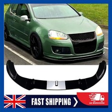 VW Golf MK5 GTI GT TDI Gloss Front Splitter Spoiler Lip Body Kit 2003-2008