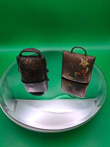 Small antique cow goat bell - /goat,