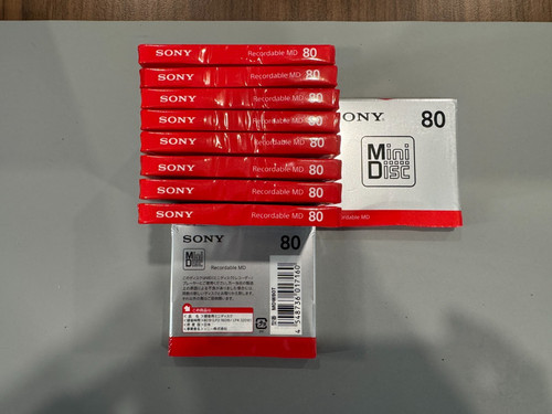 10x new sony recordable - sony,