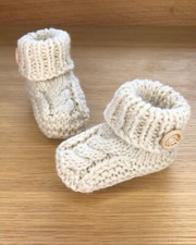 Knitting Pattern Baby Booties