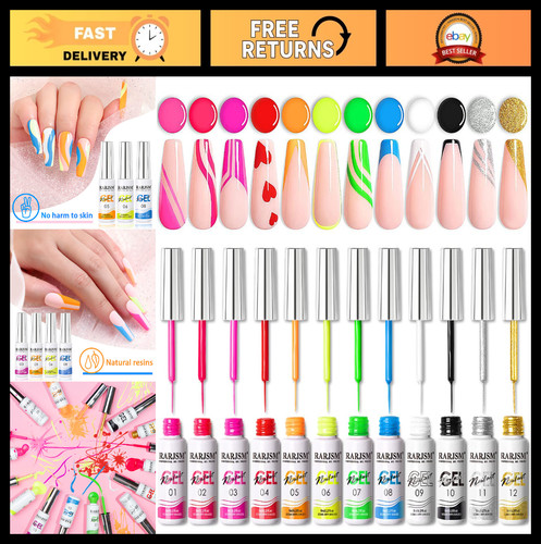 Colors nail art gel - colors,