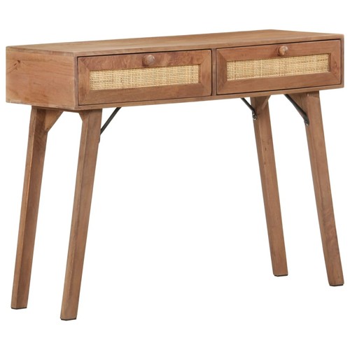 Solid mango wood - wood, console