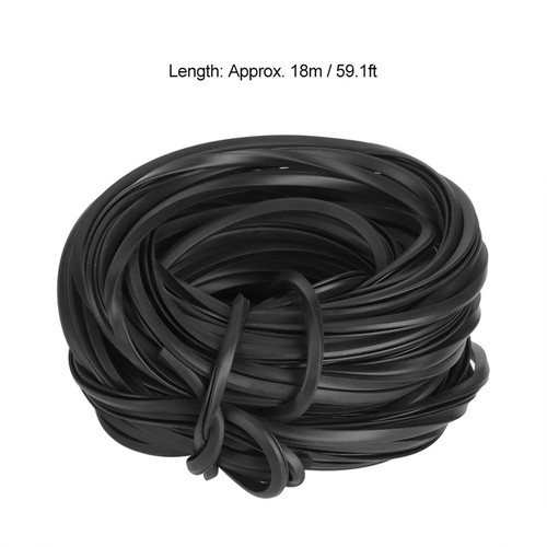 18m black glass rubber seal - 18m,