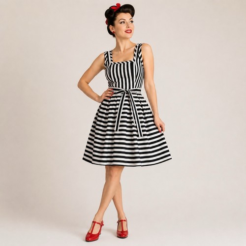 Fit flare midi - &, dress