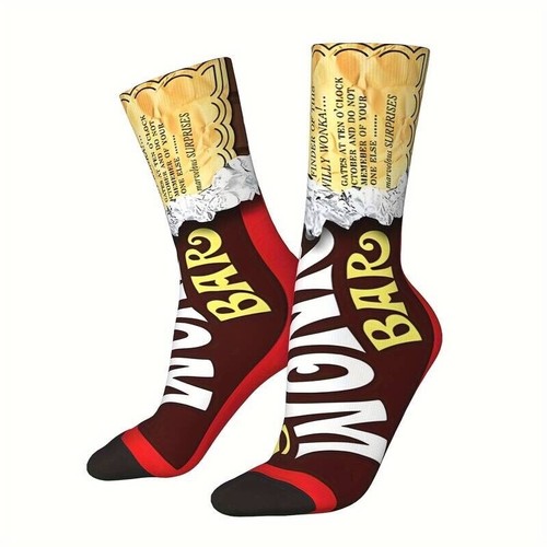 Mens willy wonka bar golden - willy,