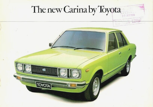 Toyota carina 1978 - toyota,