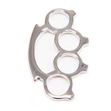KNUCKLE DUSTER 925 STERLING SILVER BIKER GOTHIC ROCKABILLY PENDANT TAN-045