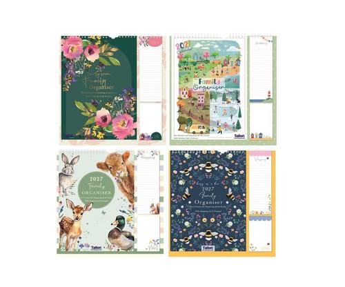 2027 family organiser calendar - organiser,