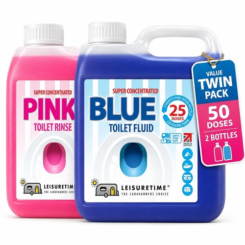 Caravan toilet chemical - toilet, twin