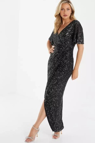 Quiz sequin size black - quiz, 18-20