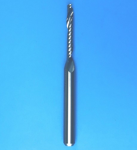 Carbide single flute - carbide, spiral