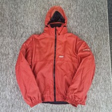 Musto Performance Mens Size Large Red Hooded Sailing Coat Made With Kevlar Blend