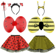 Adult BEE LADYBIRD Costume TUTU SKIRT Fancy Dress Dance Lady Bug