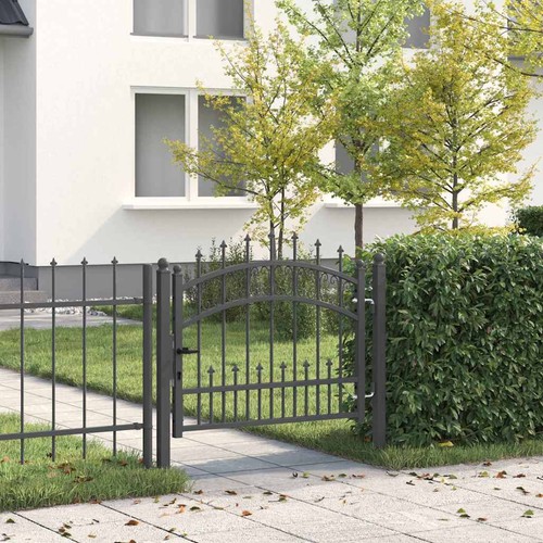 Black steel garden - black,