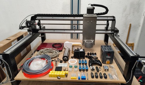 Cnc router steel frame 920mm - steel,