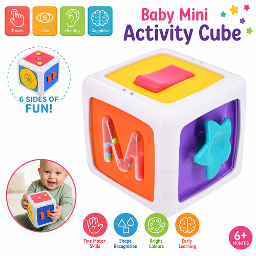 Baby mini activity cube - mini,