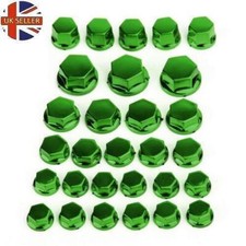 30pcs Motorcycle Green Plastic
