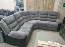 Roma | Cord | Corner Recliner Sofa With Cupholders | FREE DELIVERY 