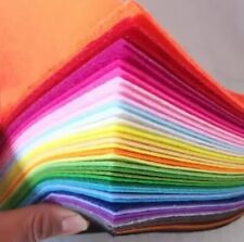 40Pcs Soft Felt Fabric Sheet