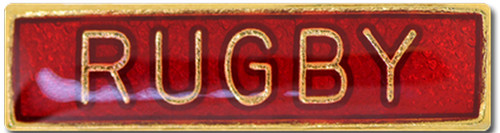 Rugby bar pin badge - bar,