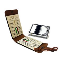 Travel Cribbage Board Game Set
