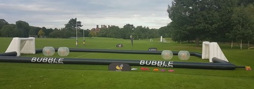 Inflatable football pitch - football,
