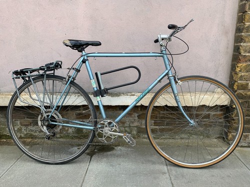 Vintage raleigh bike with - vintage,
