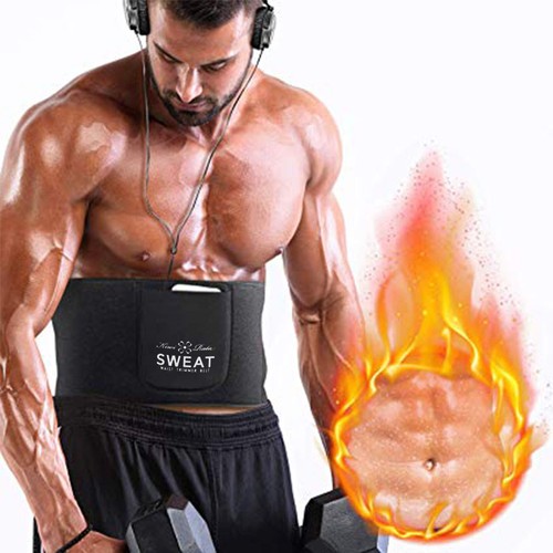 Men women sauna belt workout - men,