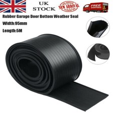 5M Rubber Seal Strip Garage Shutter Door Trim Full Wrap Bottom Weather Seal Roll