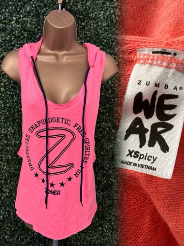 Zumbawear hooded orage top - zumbawear,