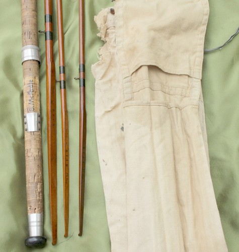 Vintage salmon fishing rod - vintage,