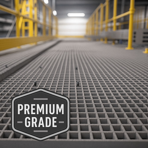 Grp open mesh grating - grating,