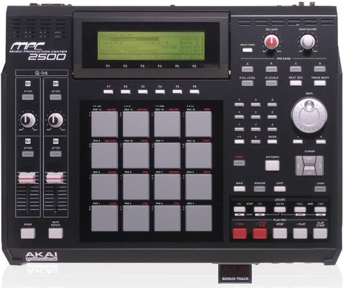 Akai mpc2500 music production - akai,