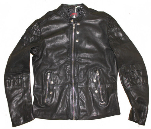 Diesel ayme leather jacket - diesel,