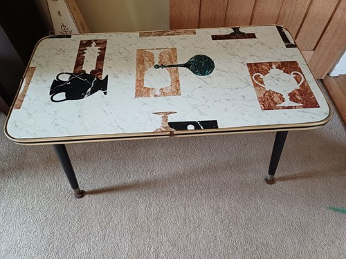 Retro vintage formica topped - vintage,
