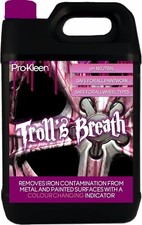 ProKleen Trolls Breath Iron Contamination Remover Alloy Wheel Cleaner 1 x 5L