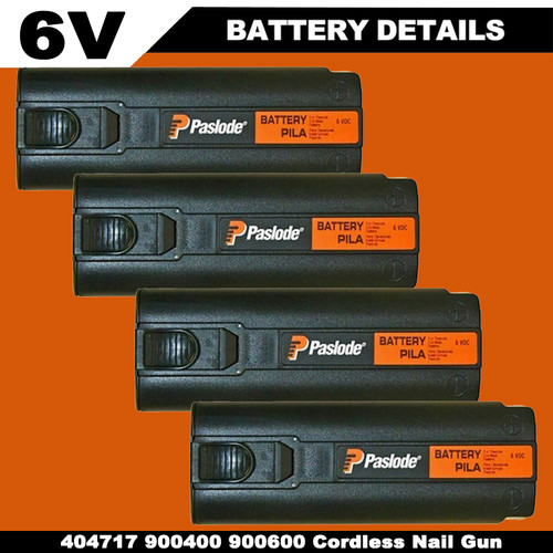 For paslode 404717 mh - for, 6v