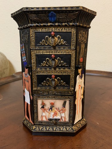 Egyptian style jewelry cabinet - style,